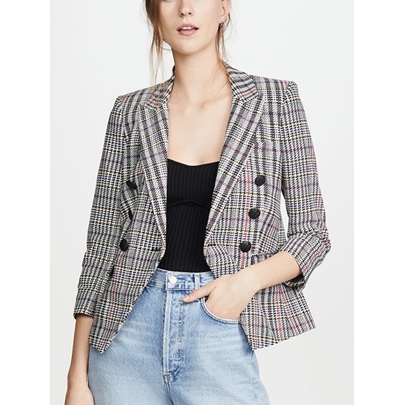 Veronica Beard Jackets & Blazers - Veronica Beard plaid Empire Dickey jacket NWT Sz 6